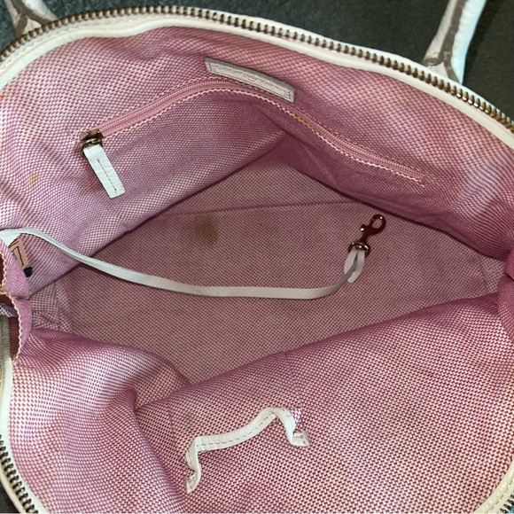 Dooney & Bourke White Satchel - Picture 9 of 11
